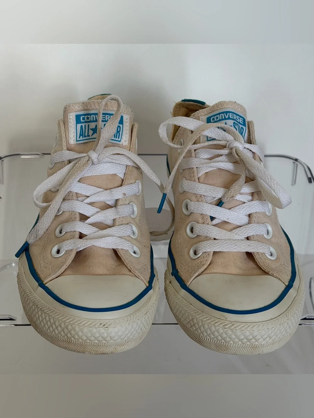Converse All Star Low Desert Ore Coast Tan Blue Women's 7